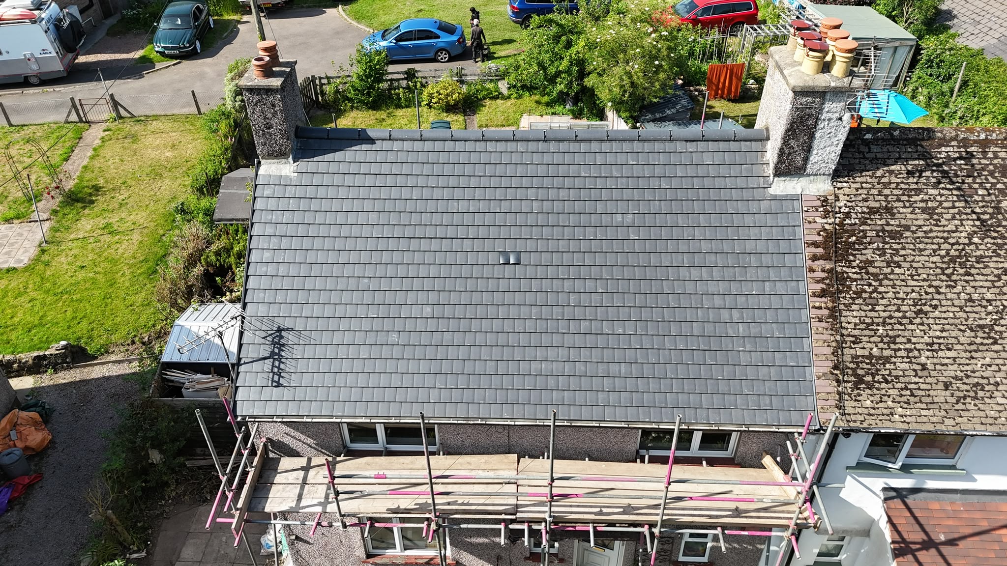 After — roofing replacement from TJS Roofing Solutions