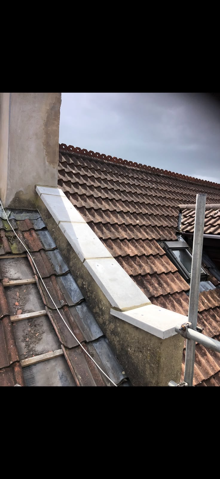 Coping stones from TJS Roofing Solutions